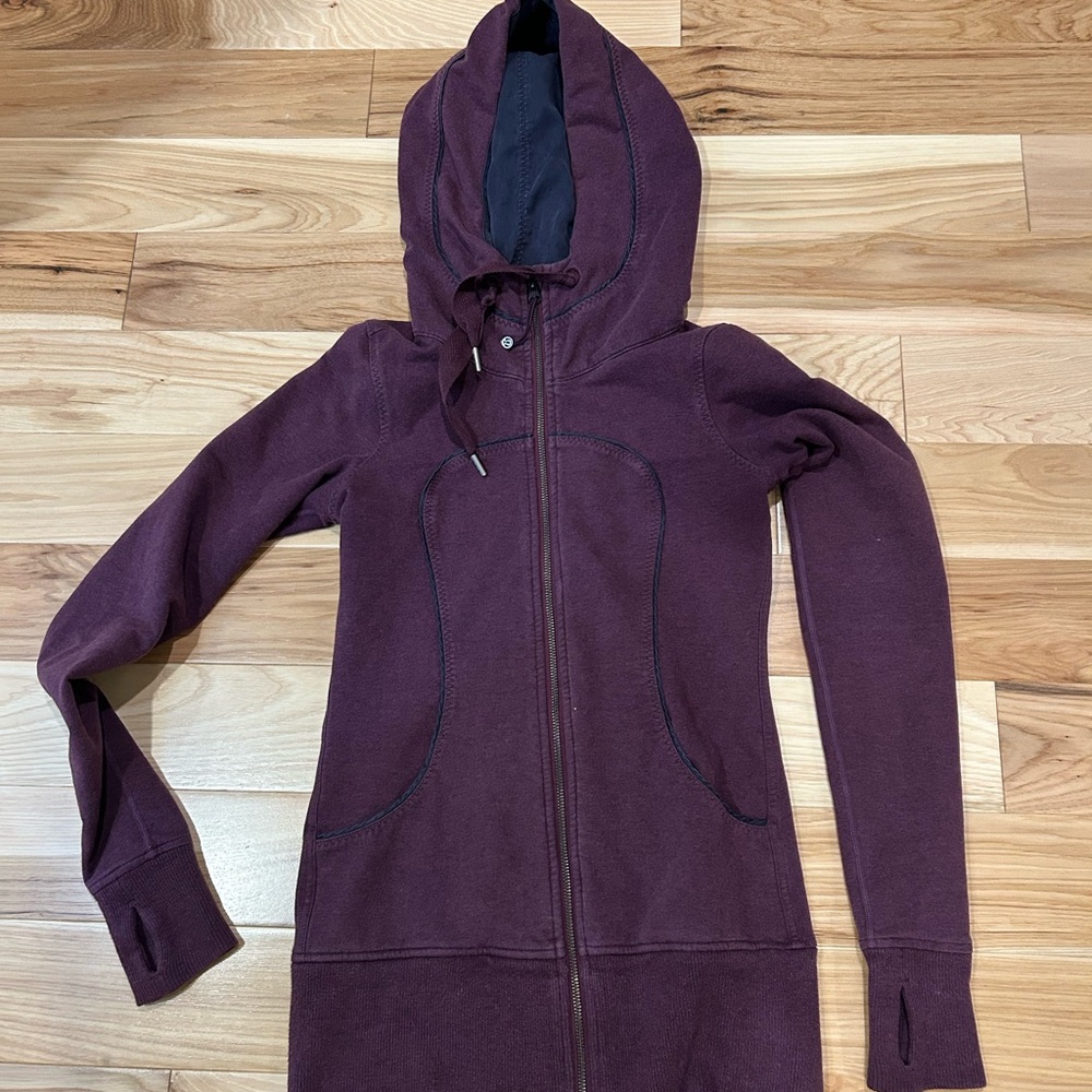 Lululemon Purple Full Zip-Hoodie